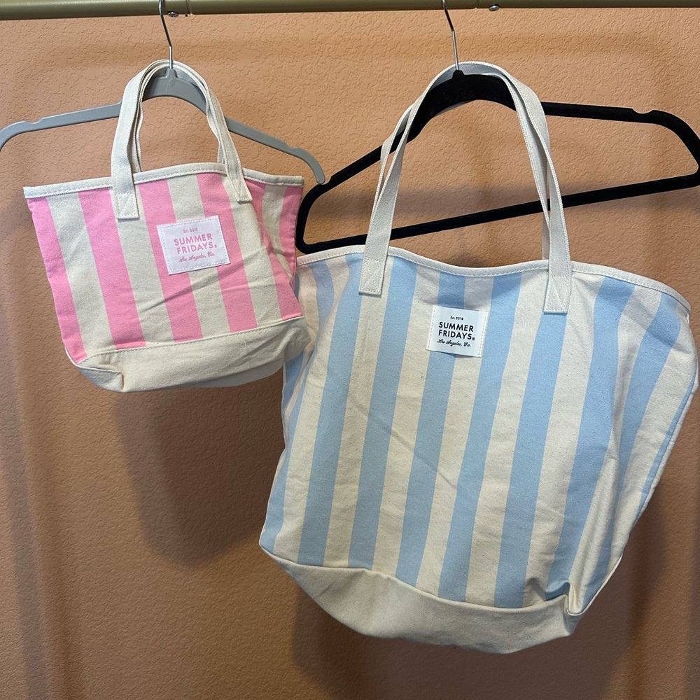 Summer Fridays - regular and mini tote BOTH